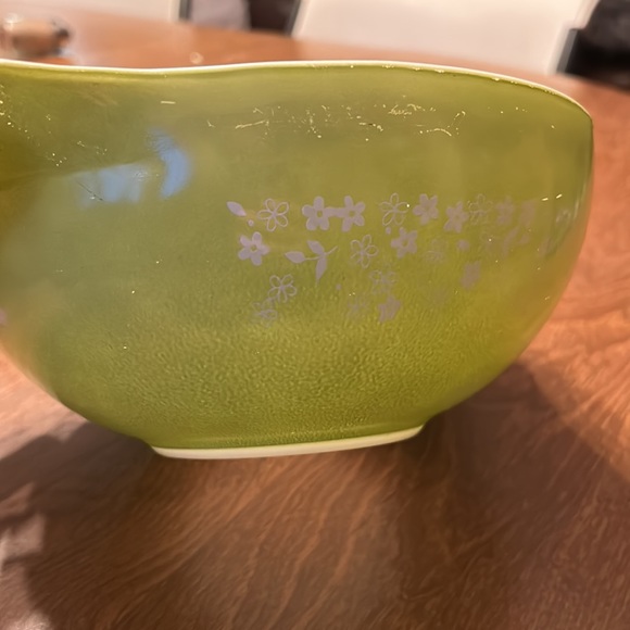 PYREX Spring blossom crazy daisy #443 cinderella nesting vintage mixing bowl - Picture 6 of 8